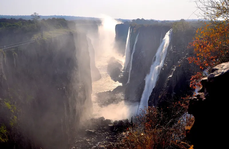 Victoria Falls, First Gorge, Zambian Side
